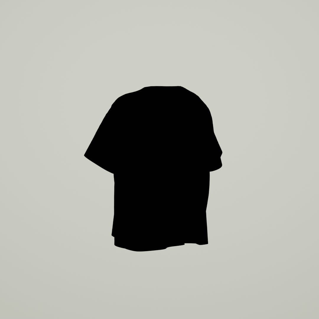 Oversized Wiley Cub Boxed Text T-Shirt in Black
