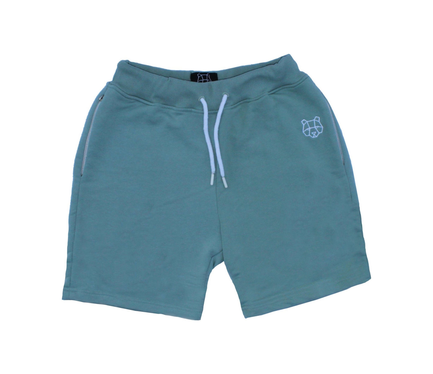 Beach Shorts in Mint Green