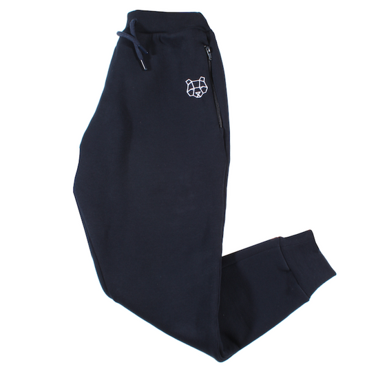 Storm Collection Fleece Lined Tracksuit Bottoms in Navy