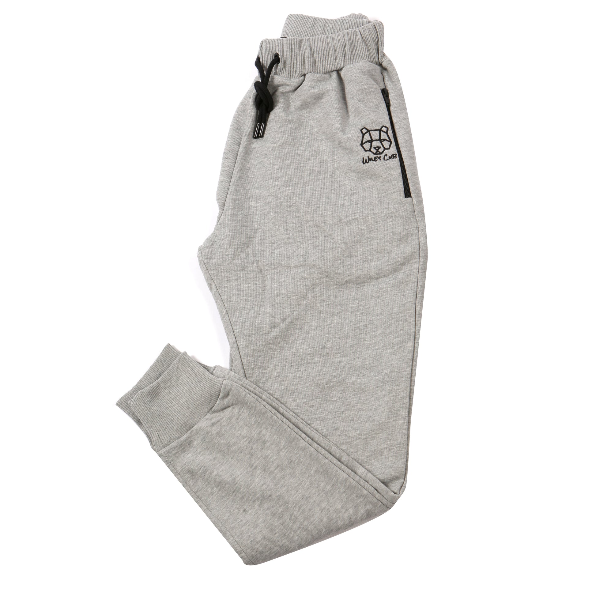 fitted grey tracksuit bottoms for men JD Sports
