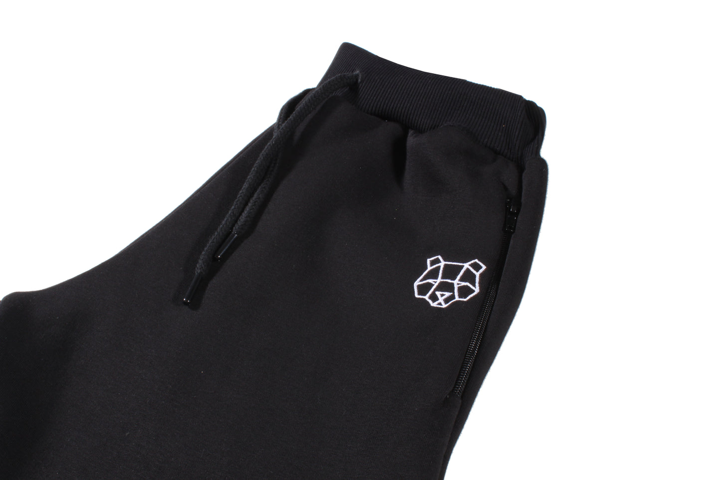Storm Collection Fleece Lined Tracksuit Bottoms in Black (Juniors)